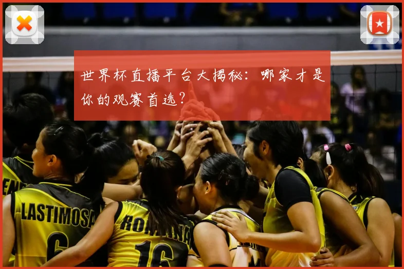 世界杯直播平台大揭秘：哪家才是你的观赛首选？